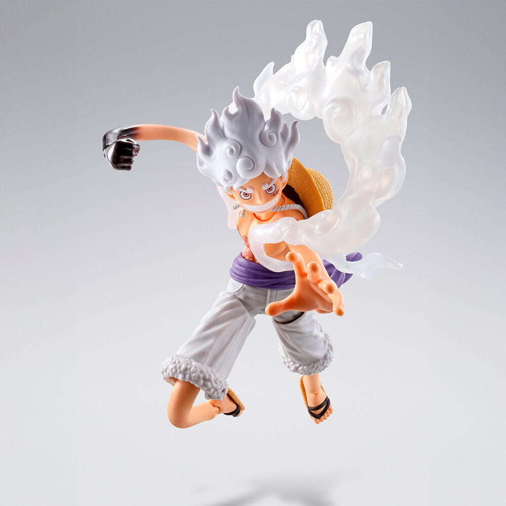 One Piece Monkey D Luffy Gear 5 Future Island Egghead S.H. Figuarts figure 15,5cm - Image 4