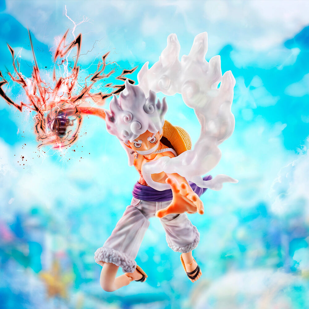 One Piece Monkey D Luffy Gear 5 Future Island Egghead S.H. Figuarts figure 15,5cm - Image 6