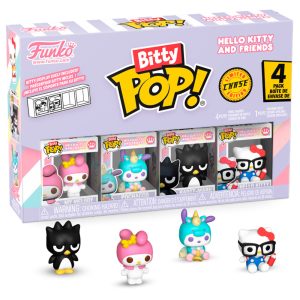Blister 4 figures Bitty POP Hello Kitty and Friends My Melody