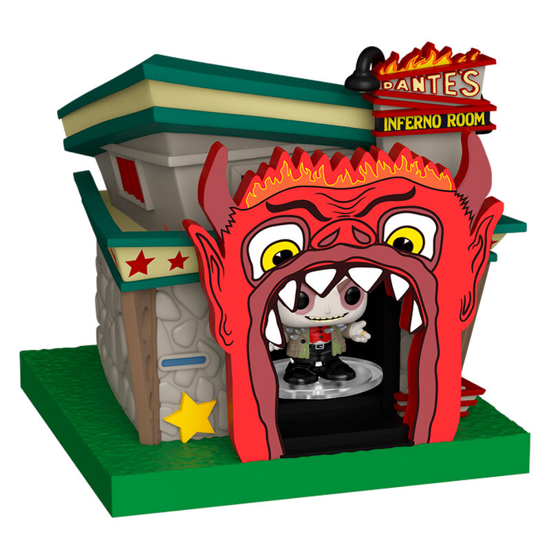 Bitty POP figure Town Beetlejuice Dante's Inferno Room