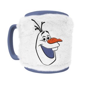 Disney Frozen Olaf Mug with teddy bear cover 440ml