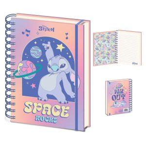 Disney Stitch A5 notebook