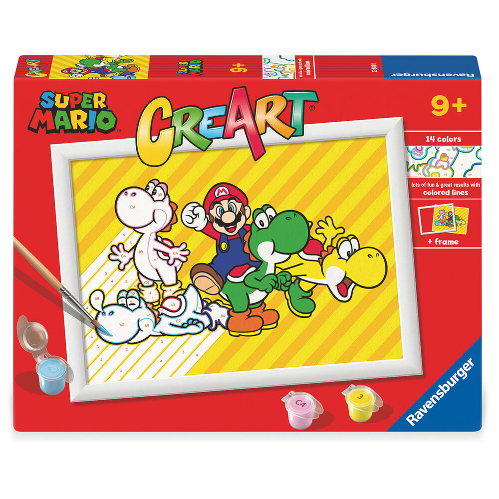 Super Mario Bros CreArt Painting kit - Image 2