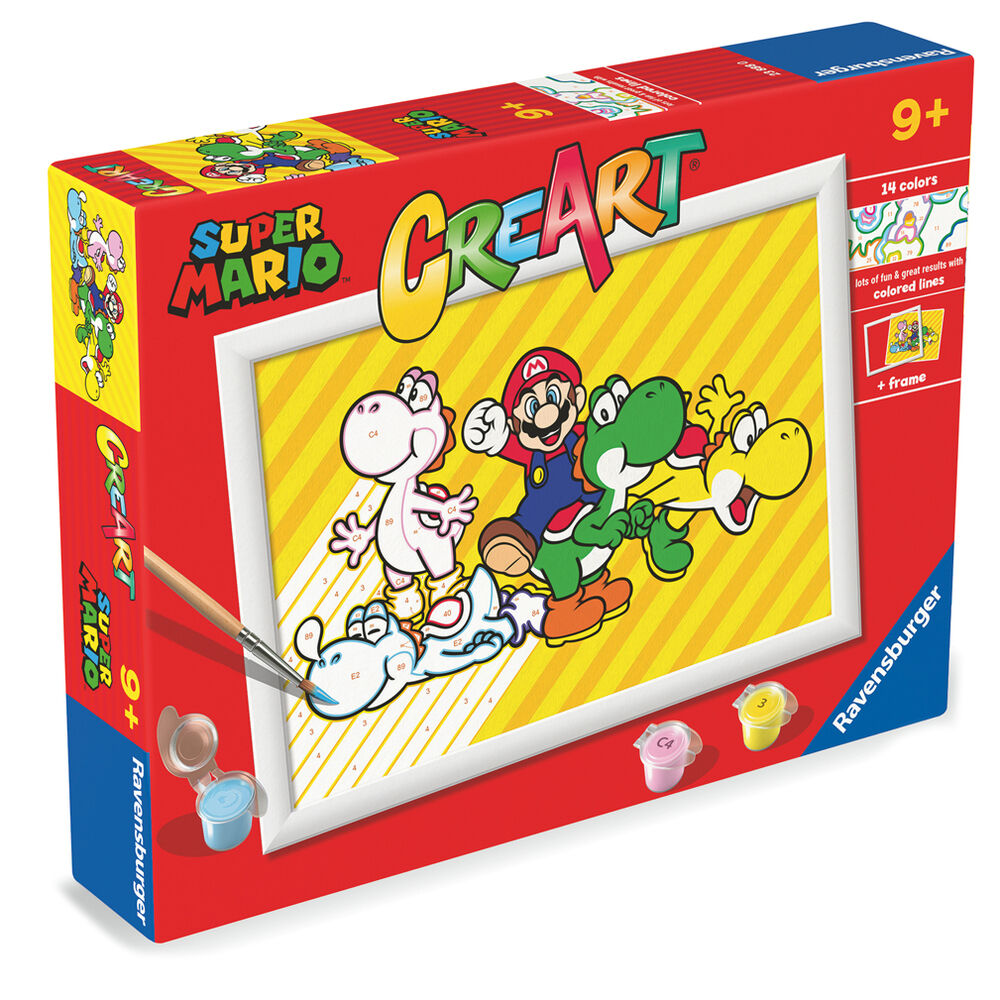 Super Mario Bros CreArt Painting kit - Image 4