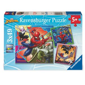 Marvel Spiderman puzzle 3x39pcs