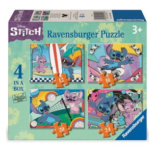 Disney Stitch puzzle 12-16-20-24pcs
