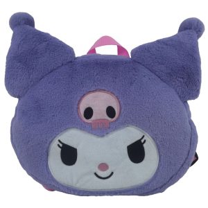 Hello Kitty Kuromi plush backpack