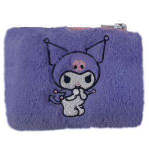 Hello Kitty Kuromi plush purse