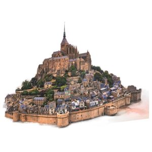 High Quality The Mont Saint-Michel Rising puzzle 1500pcs