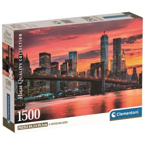 High Quality East River At Dusk puzzle 1500pcs