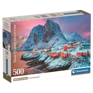 High Quality Hamnoy Village puzzle 500pcs