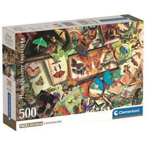 High Quality The Butterfly puzzle 500pcs