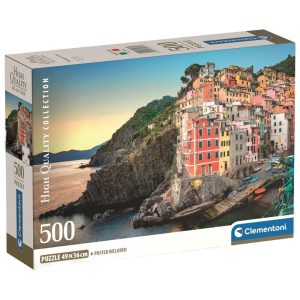 High Quality Riomaggiore Coast puzzle 500pcs