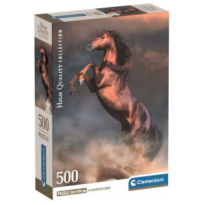 High Quality Wild Red Stallion puzzle 500pcs