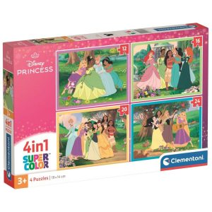Disney Princess puzzle 12+16+20+24pcs