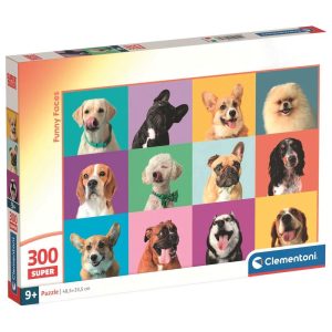 Funny Faces super puzzle 300pcs