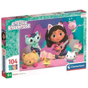 Gabbys Dolls House puzzle 104pcs