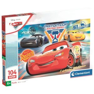 Disney Pixar Cars super puzzle 104pcs