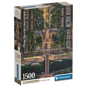 High Quality Flying Over Paris puzzle 1500pcs