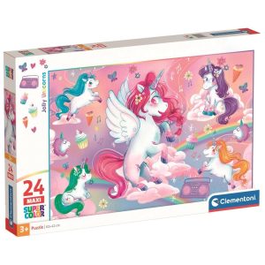 Jolly Unicorns maxi puzzle 24pcs