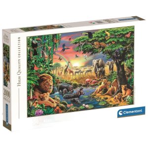 High Quality The African Gathering puzzle 2000pcs