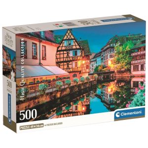 High Quality Strasbourg Old Town puzzle 500pcs