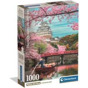 High Quality Himeji Castle in Spring puzzle 1000pcs