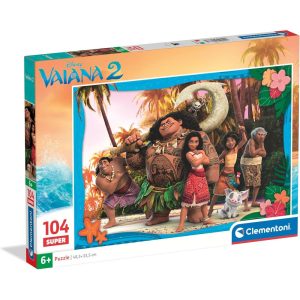 Disney Vaiana Moana 2 super puzzle 104pcs