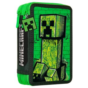 Minecraft double pencil case