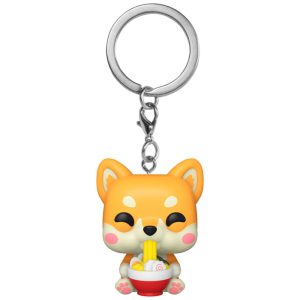 Pocket POP Keychain Kawaii Foodies Ramen Shiba