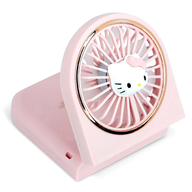 Hello Kitty 3D foldable portable mini fan - Image 3