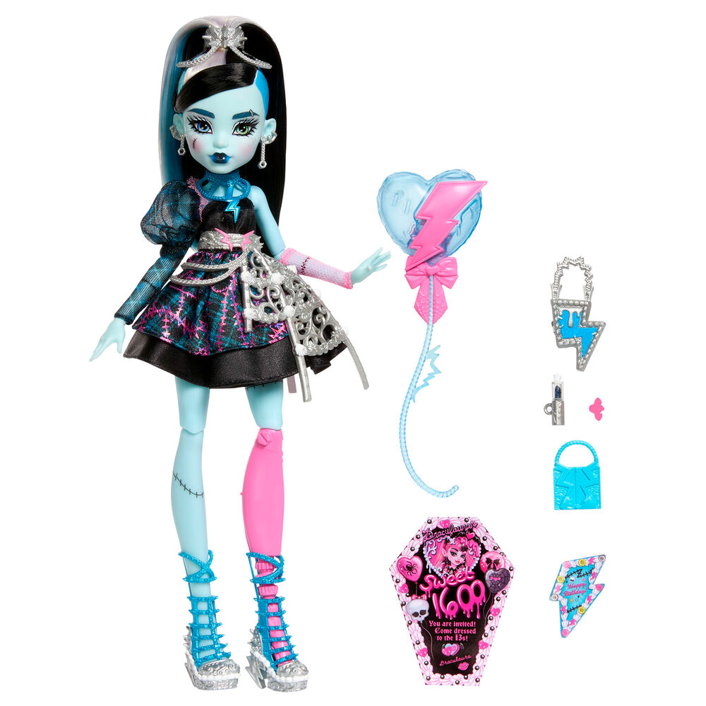Monster High Scary Sweet Birthday 1600 Frankie Stein doll - Image 4