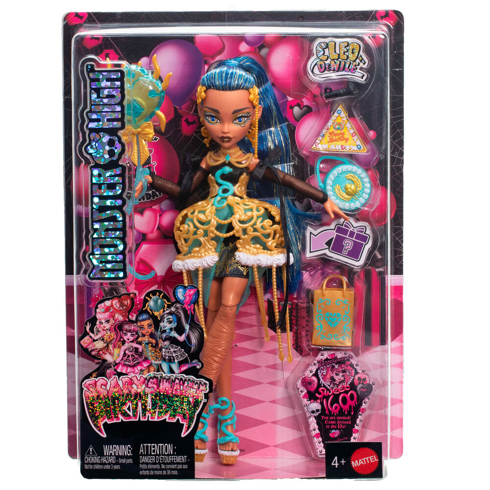 Monster High Scary Sweet Birthday 1600 Cleo De Nile doll - Image 7