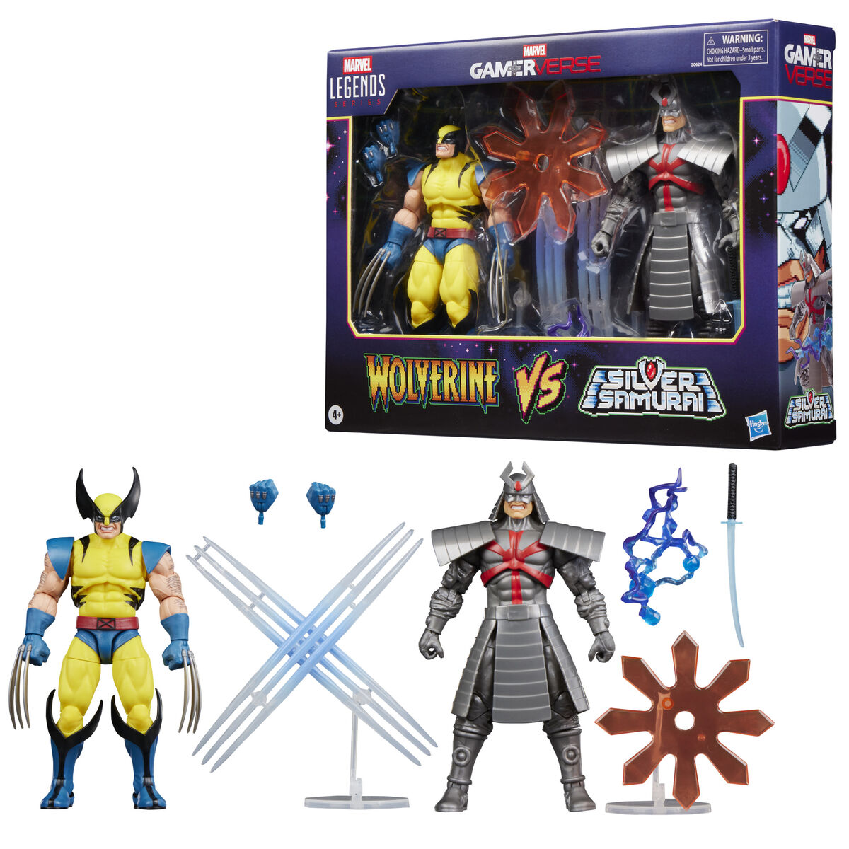 Marvel Legends Wolverine & Silver Samurai Gameverse pack 2 figures 15cm - Image 3