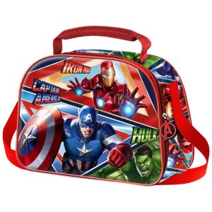 Marvel Avengers 3D lunch bag