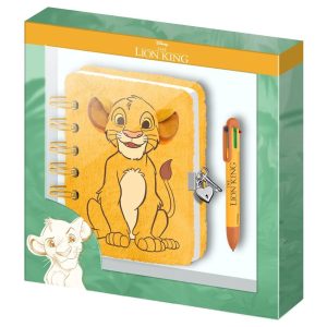 Disney The Lion King Diary plush + pen