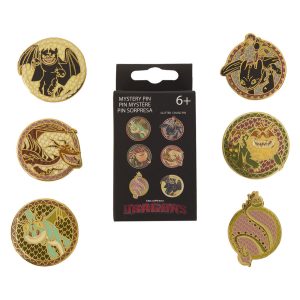 Loungefly Blind Box Enamel Pin How to Train Your Dragon assorted