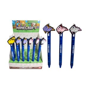 Minecraft assorted Topper Erasable pen