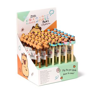 Capybara assorted Topper Erasable pen