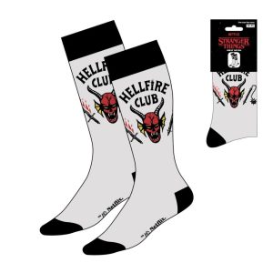 Stranger Things Hellfire Club adult socks
