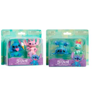 Disney Stitch assorted pack 2 figures 7,5cm