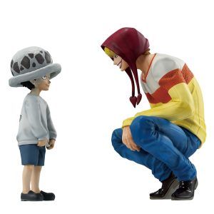One Piece The Unbreakable Law Trafalgar Law & Corazon Ichibansho figures 11cm