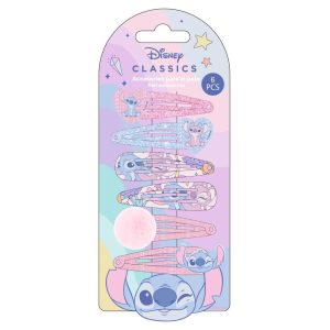 Disney Stitch Set 6 hairpins