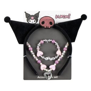 Hello Kitty Kuromi jewellery set