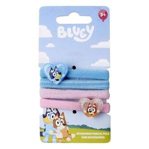 Bluey set 4 hair scrunchies
