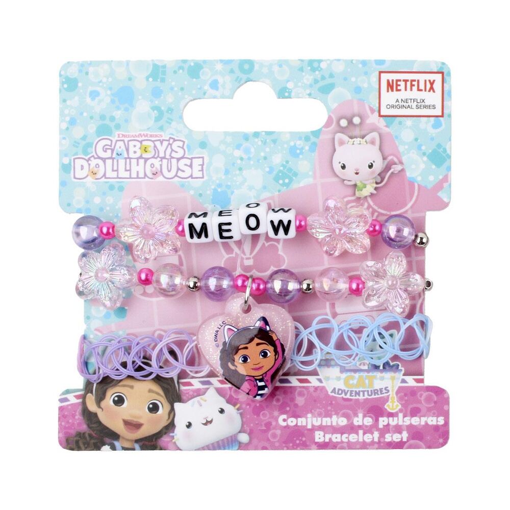Gabbys Dolls House Set 3 bracelets