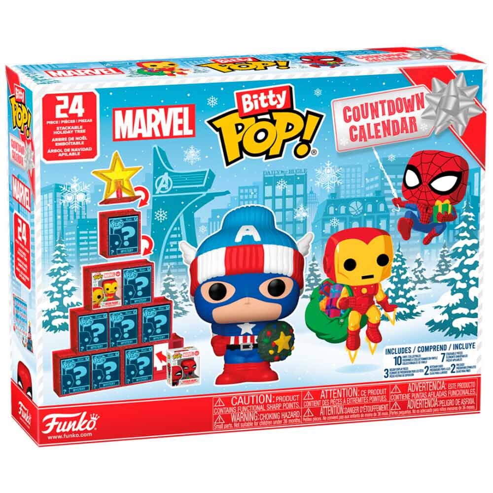 Bitty Pop Advent Calendar Marvel