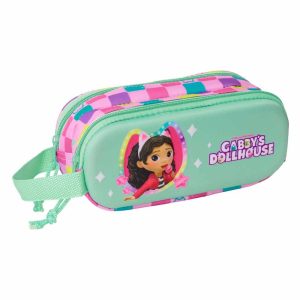 Gabbys Dolls House 3D double pencil case