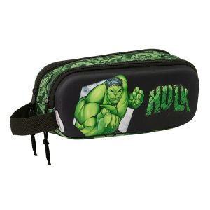Marvel Hulk double 3D pencil case