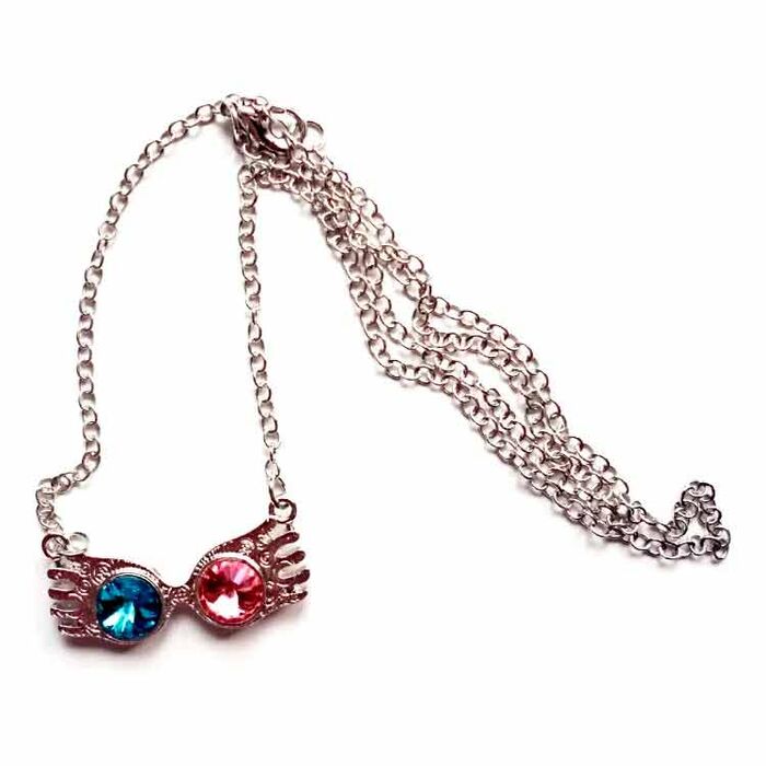 Harry Potter Luna Lovegood Glasses necklace - Image 3
